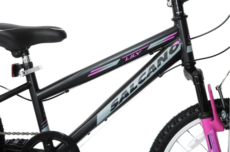 Salcano Lily 20 Inch Wheel Kids Bike Black-2